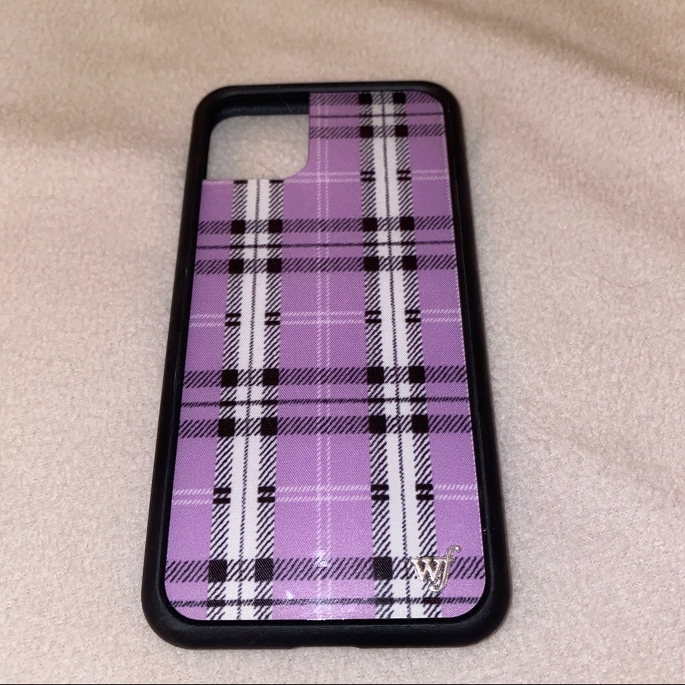 Wildflower Lavender Plaid iPhone 11 Pro Max